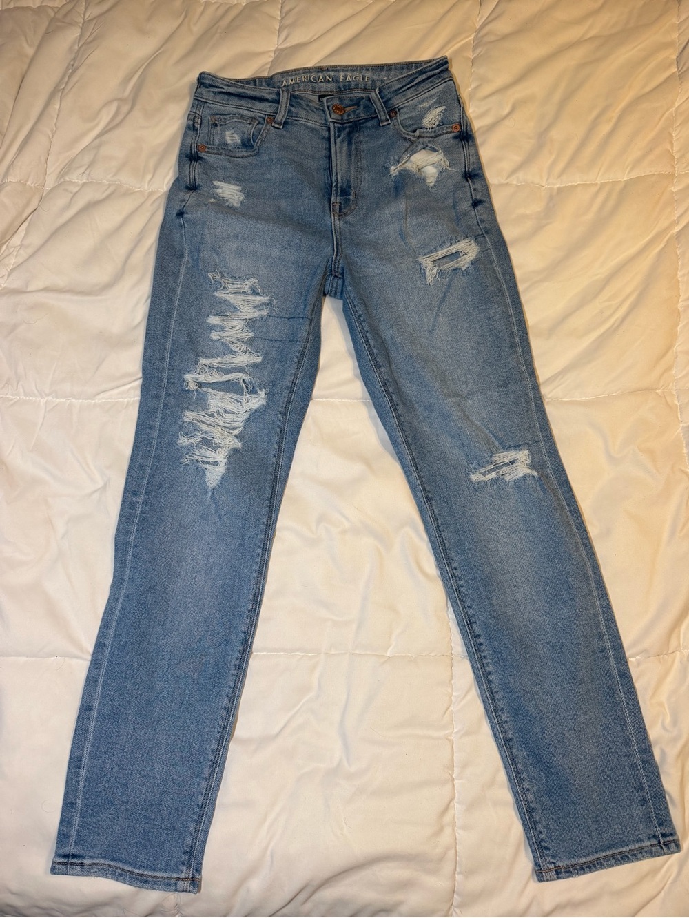 American Eagle Mom Jeans Size 0